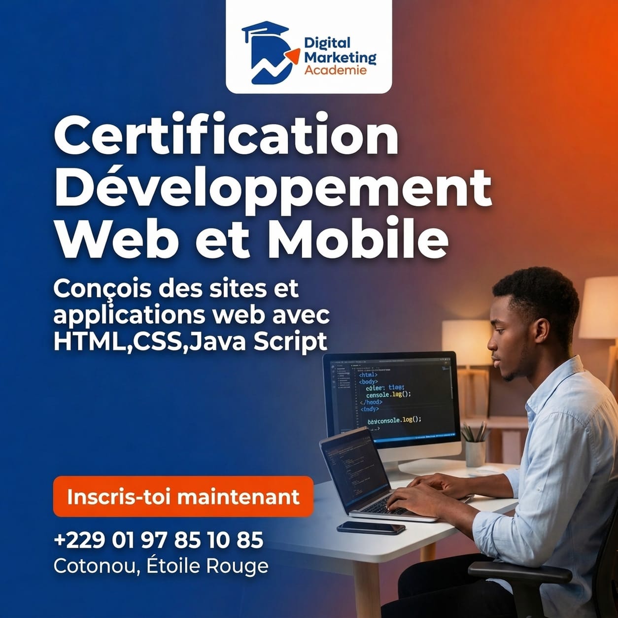 Développement Web (HTML, CSS, JavaScript)